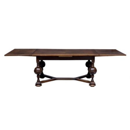 Antiker britischer Eichen Esstisch ca 1910