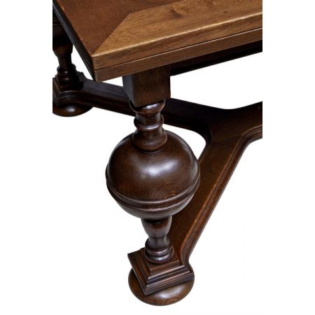 Antiker britischer Eichen Esstisch ca 1910