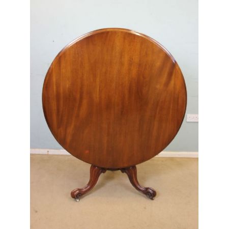 Antiker viktorianischer Mahagoni Esstisch englisch ca 1860