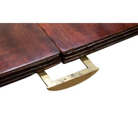 Georgianischer antiker Mahagoni Esstisch britisch ca 1825