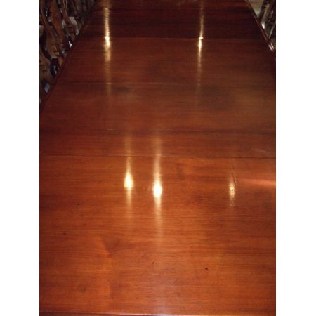 Antiker britischer Mahagoni Esstisch ca 1810 Regency 