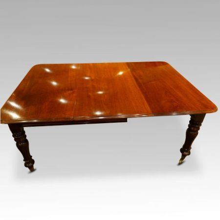 Antiker britischer Mahagoni Esstisch ca 1830