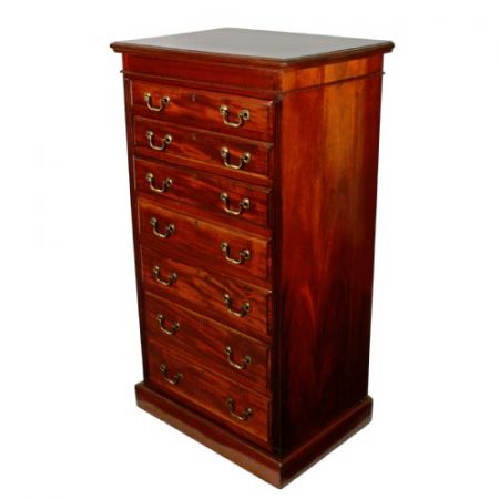 Edwardianische antike Mahagoni Kommode britisch ca 1900