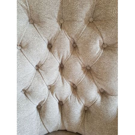 Viktorianischer Mahagoni Sessel Stoffsessel antik britisch ca 1860