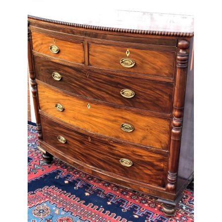 Antike britische Mahagoni Kommode viktorianisch ca 1860