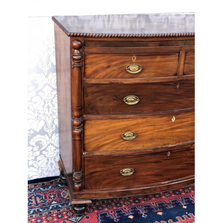 Antike britische Mahagoni Kommode viktorianisch ca 1860