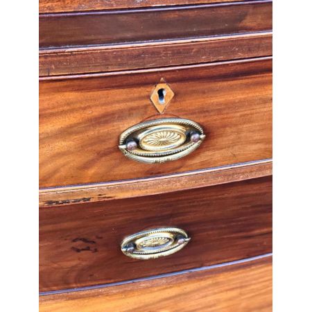 Antike britische Mahagoni Kommode viktorianisch ca 1860