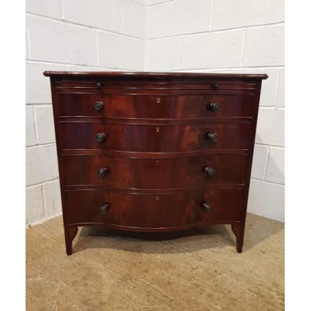 Edwardianische antike Mahagoni Kommode britisch ca 1900