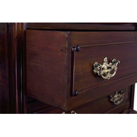 Edwardianische antike Mahagoni Kommode britisch ca 1900