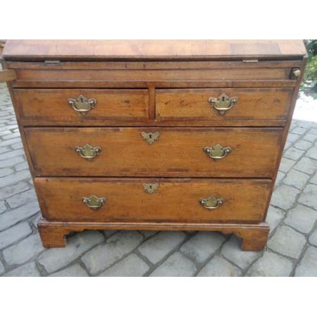 Antiker britischer Eichen Sekretär Massivholz ca 1750