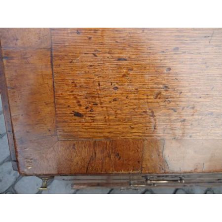 Antiker britischer Eichen Sekretär Massivholz ca 1750