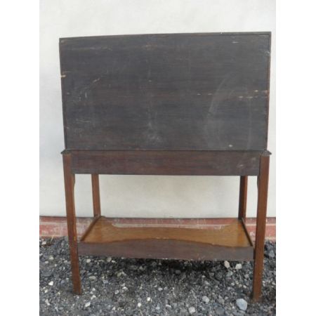 Edwardianische antike Sekretär Eiche britisch ca 1890