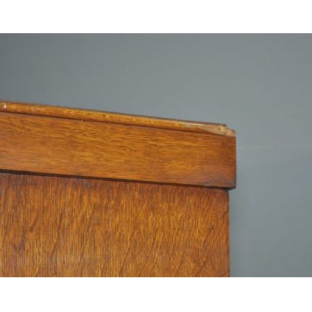 Viktorianischer antiker Eichen Bureau Bookcase britisch ca 1860