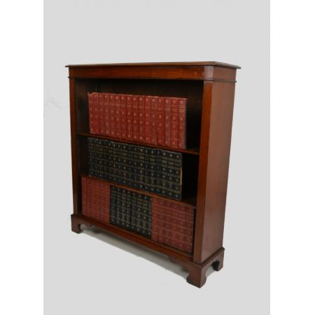 Viktorianischer antiker Mahagoni Bücherschrank britisch ca 1890