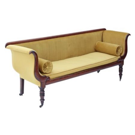 Georgianisches Mahagoni Sofa antik britisch ca 1810