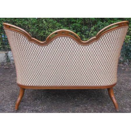 Viktorianisches antikes Mahagoni Sofa britisch ca 1850