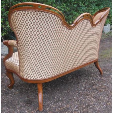 Viktorianisches antikes Mahagoni Sofa britisch ca 1850