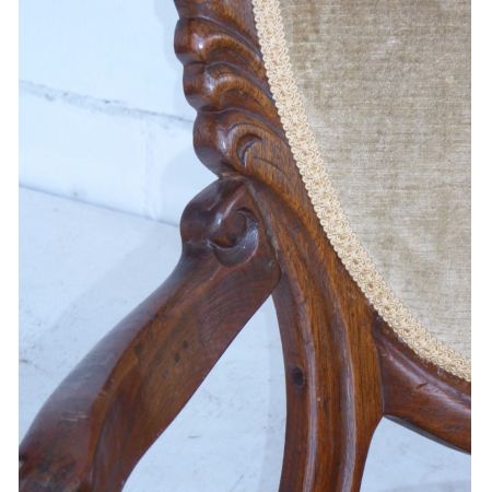 Viktorianisches antikes Palisander Sofa Couch englisch ca 1860