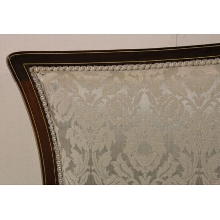 Antikes viktorianisches Mahagoni Sofa Couch britisch ca 1880