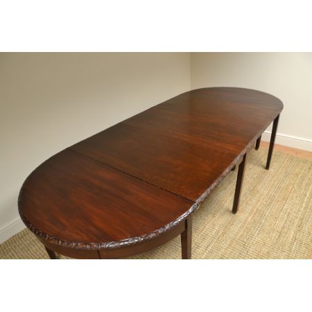 Georgianischer antiker Mahagoni Esstisch britisch ca 1800