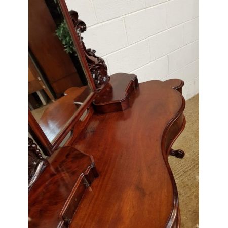 Englischer original antiker Mahagoni Frisiertisch ca 1830