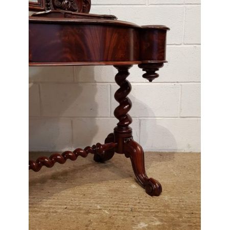 Englischer original antiker Mahagoni Frisiertisch ca 1830