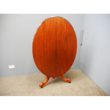 Viktorianischer antiker Mahagoni Sofatisch Breakfast Table englisch ca 1870