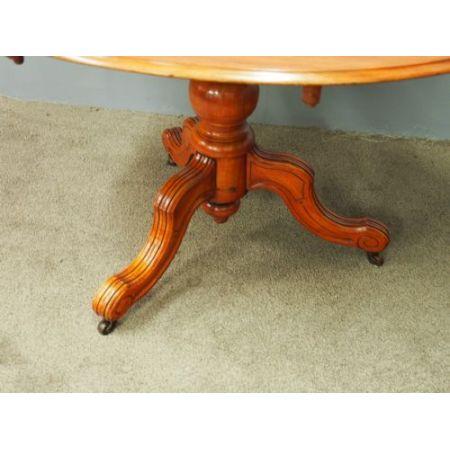 Viktorianischer antiker Mahagoni Sofatisch Breakfast Table englisch ca 1870