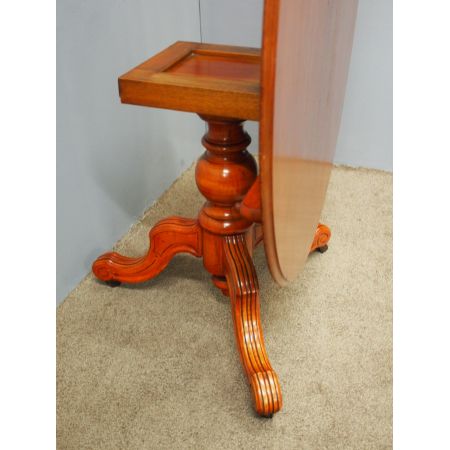 Viktorianischer antiker Mahagoni Sofatisch Breakfast Table englisch ca 1870