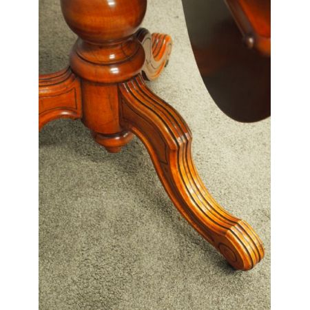 Viktorianischer antiker Mahagoni Sofatisch Breakfast Table englisch ca 1870