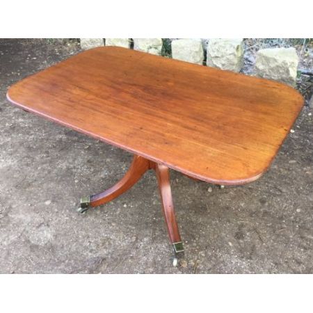 Georgianischer antiker Mahagoni Sofatisch britisch ca 1800