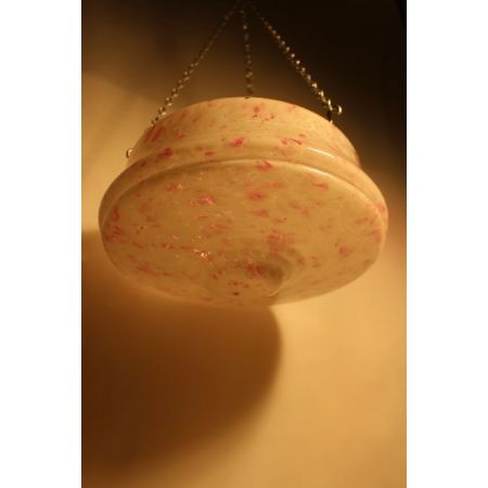 Englischer antiker Art Deco Deckenlampe Hängeleuchte ca 1920