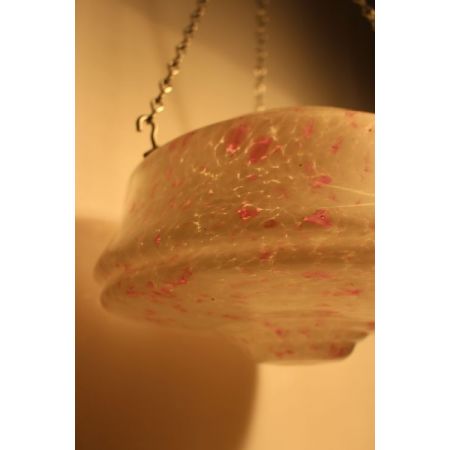 Englischer antiker Art Deco Deckenlampe Hängeleuchte ca 1920