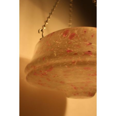 Englischer antiker Art Deco Deckenlampe Hängeleuchte ca 1920