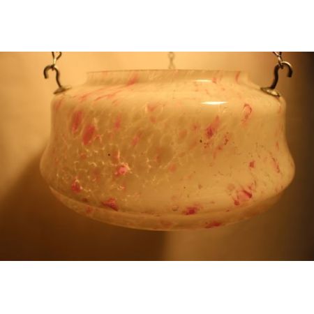 Englischer antiker Art Deco Deckenlampe Hängeleuchte ca 1920