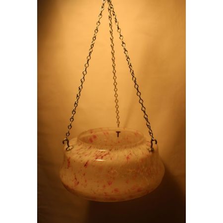 Englischer antiker Art Deco Deckenlampe Hängeleuchte ca 1920