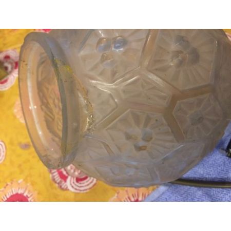 Französische Art Deco Lampe antik ca 1930