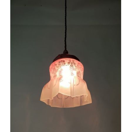 Viktorianische britische Deckenlampe Hängelampe antik ca 1880