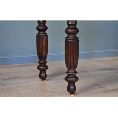 Antiker britischer Eichen Esstisch ca 1920