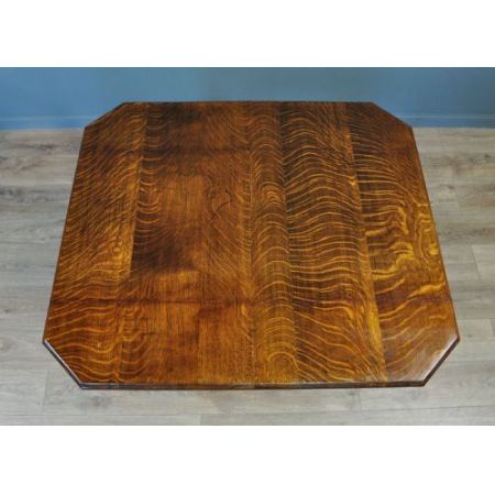 Antiker britischer Eichen Esstisch ca 1920