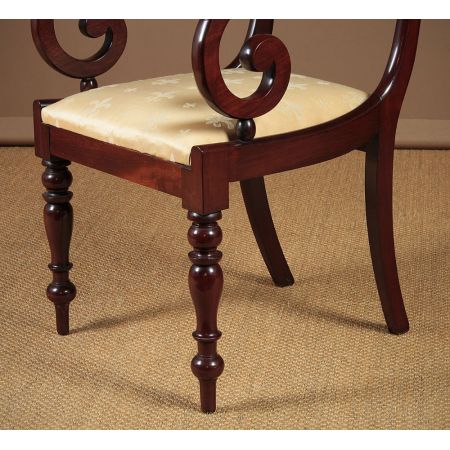 Antike britische Mahagoni Stühle ca 1830