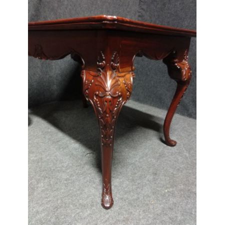 Antiker britischer Mahagoni Kaffeetisch Sofatisch ca 1930