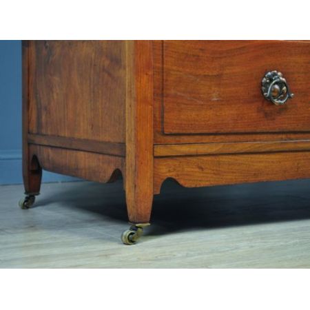 Viktorianischer Arts & Crafts Frisiertisch Nussbaum Garderobe antik britisch ca 1880