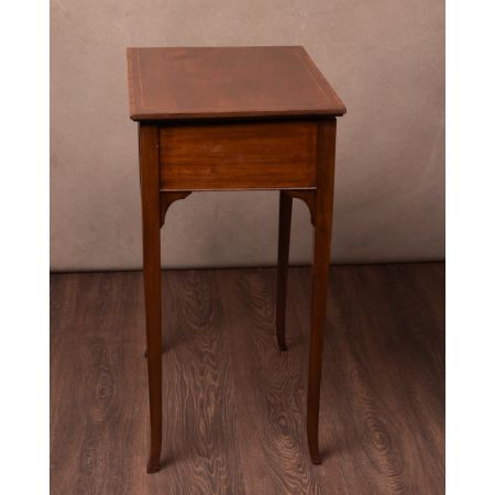 Edwardianischer antiker Mahagoni Sekretär britisch ca 1890