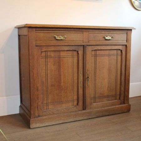 Antikes französisches Eichen Sideboard englisch ca 1910