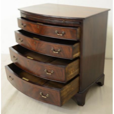 Antike britische Mahagoni Kommode edwardianisch ca 1900