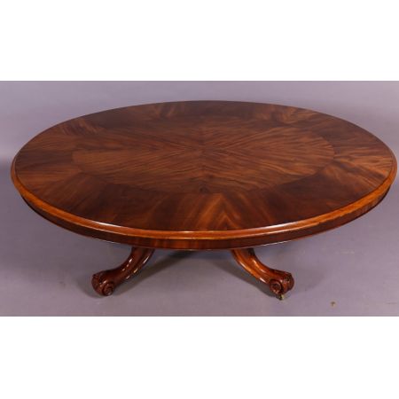 Viktorianischer antiker Mahagoni Kaffeetisch Sofatisch ca 1860