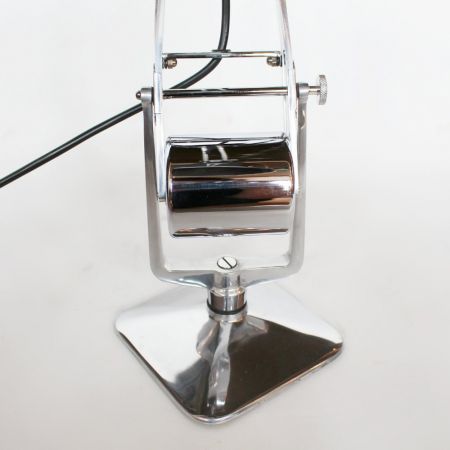 Antike Art Deco Tischlampe Tischleuchte Chrom britisch ca 1930