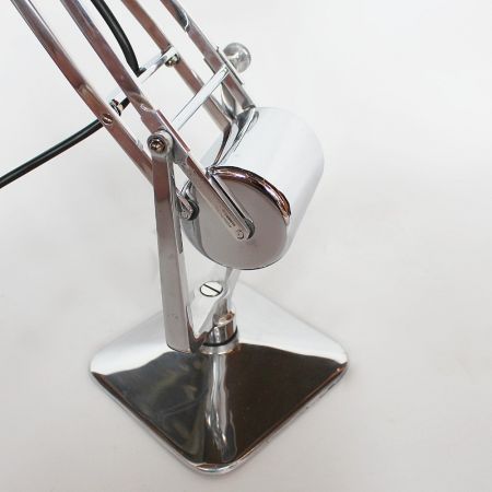 Antike Art Deco Tischlampe Tischleuchte Chrom britisch ca 1930