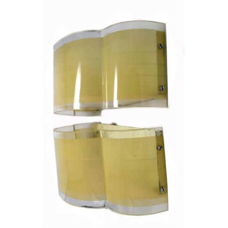 Antike Art Deco Wandlampen Chrom britisch ca 1930